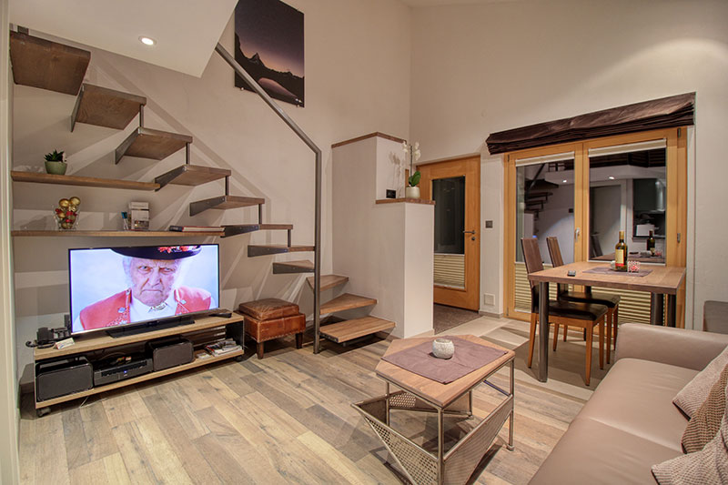 Chalet Abacus - Wohnzimmer