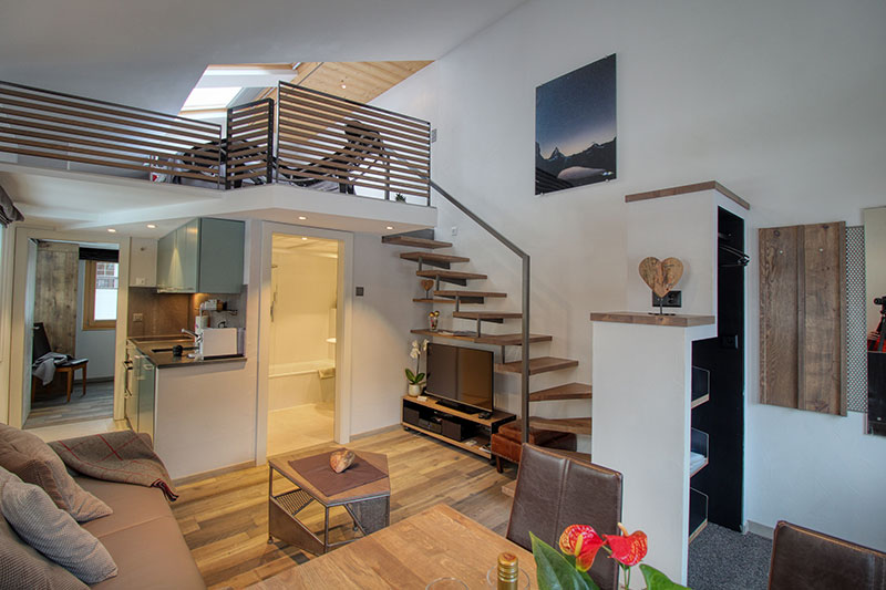 Chalet Abacus - Wohnzimmer