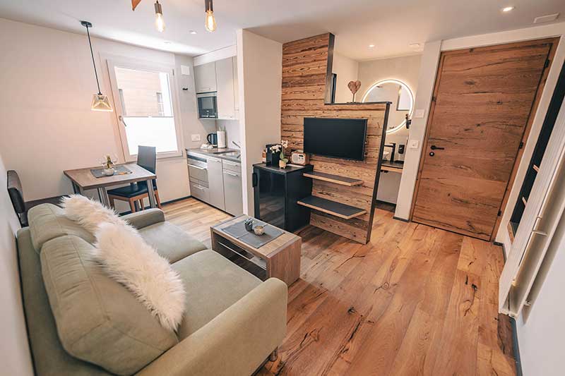 Chalet Alpine Lodge - Living room