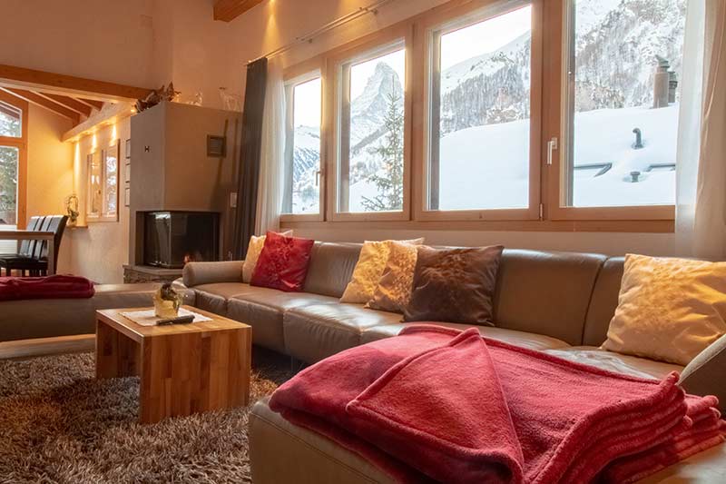 Chalet A la Casa - Wohnraum