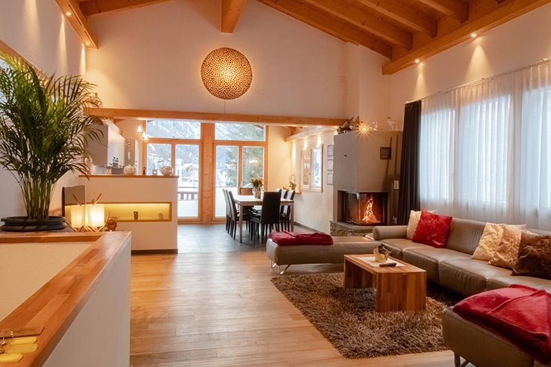 Chalet A la Casa - salle living